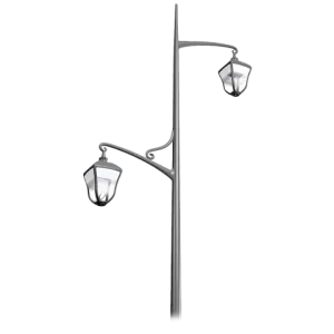 Dank seines Designs bietet der STYLAGE-Ausleger einen Mehrwert für Ihre Beleuchtungsinstallation. 