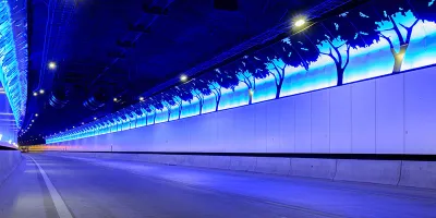 Schréders intelligente Beleuchtungslösung für den NorthConnex-Tunnel sorgt für Sicherheit bei geringem CO2-Ausstoß